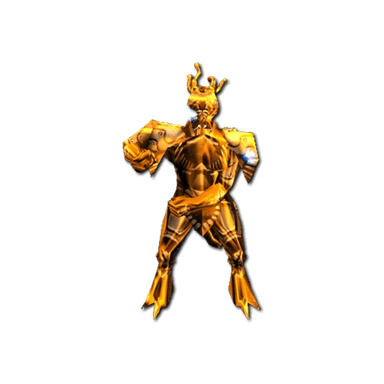 Golden Lizard King