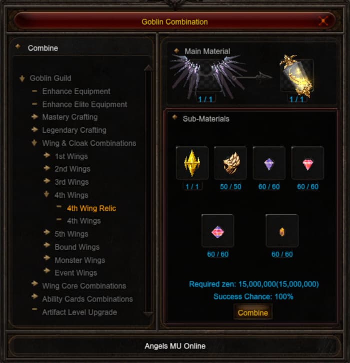 Craft a 4th Wing Relic